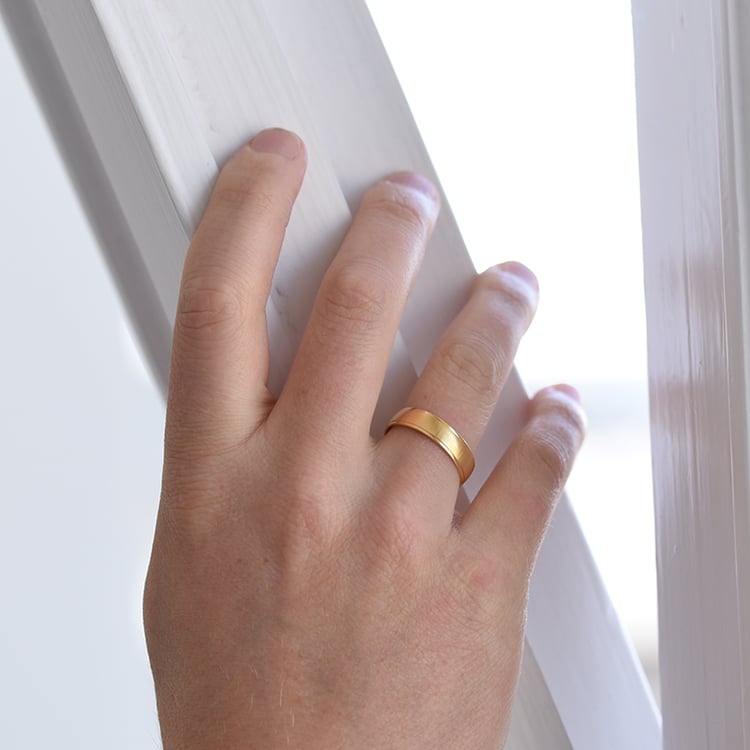 Pánsky snubný prsteň 64272