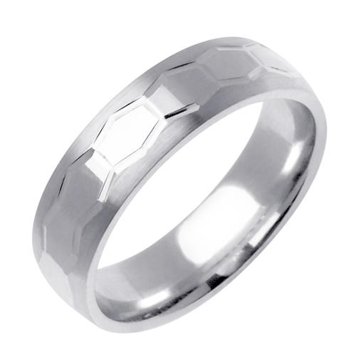 Svadobné prstene z bieleho zlata