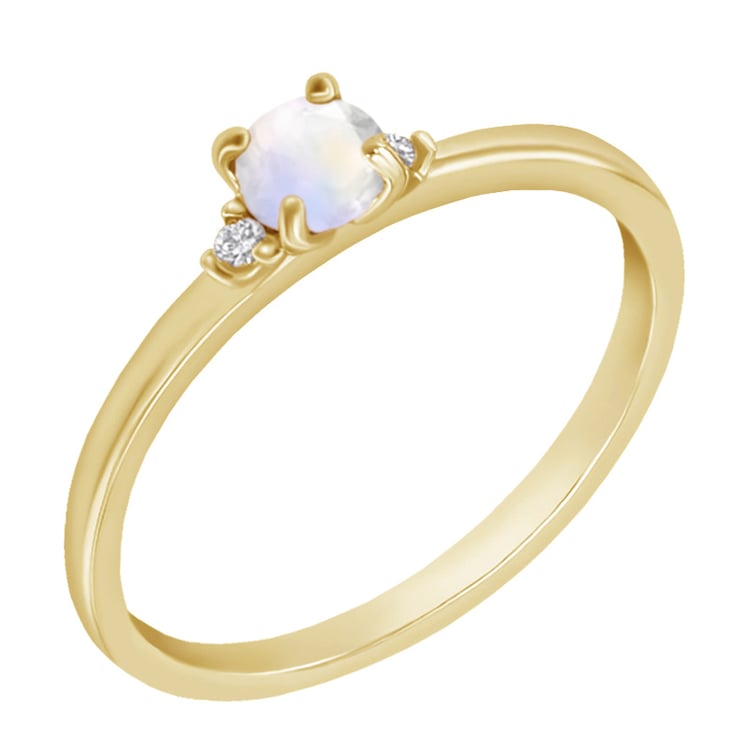 Zlatý zásnubný prsteň 74500