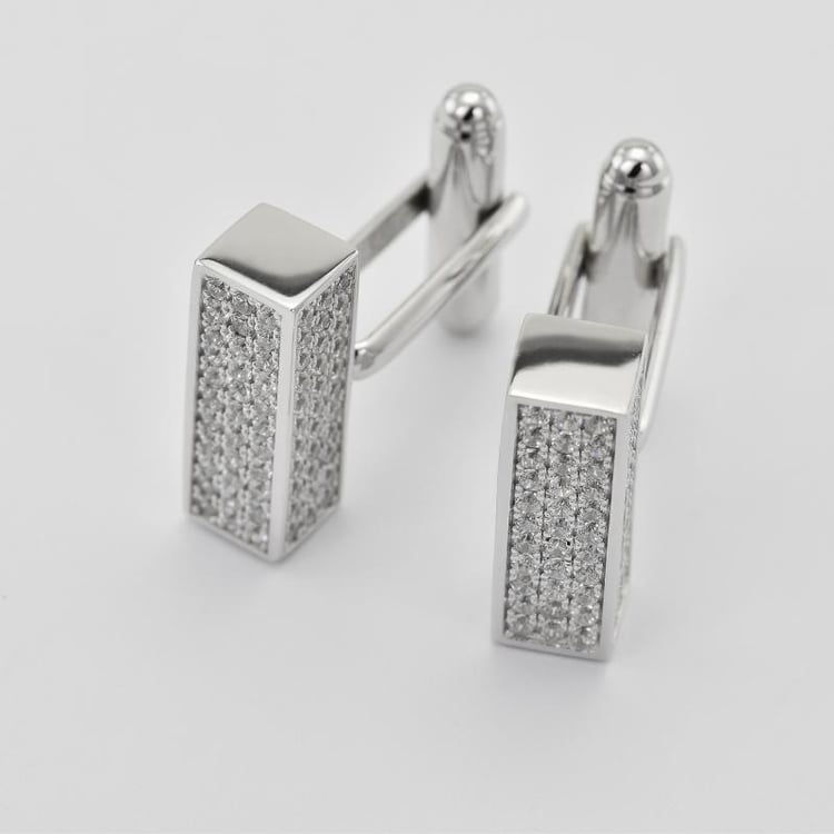 Zirkónové manžetové gombíky 23472