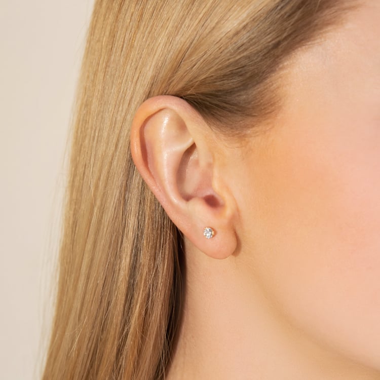 Napichovacie náušnice s diamantmi Khan 99180