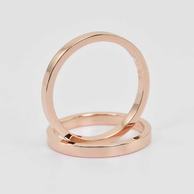 Zlaté snubné prstene