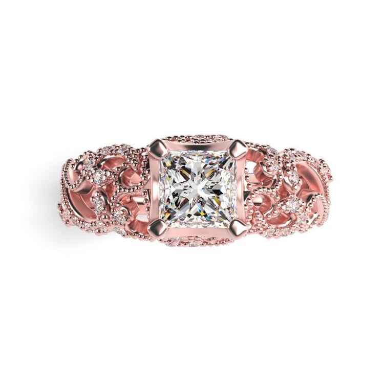 Zlatý diamantový prsteň 15823