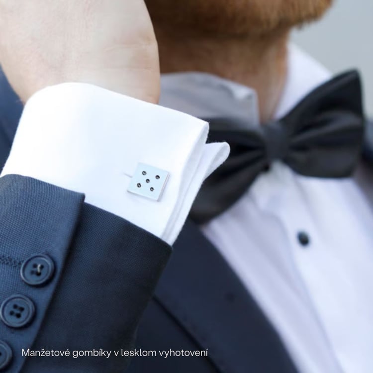 Manžetové gombíky z platiny 165816