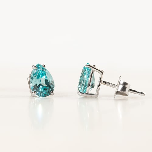 Set šperkov s pear lab-grown paraiba turmalínom Keyton