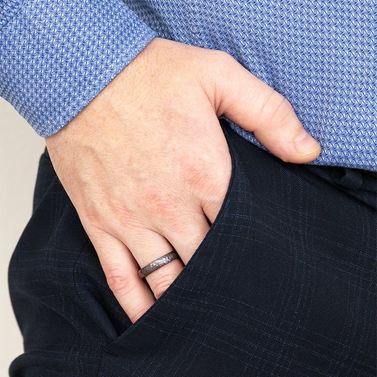 Tepaný prsteň z tantalu Rosser 156954