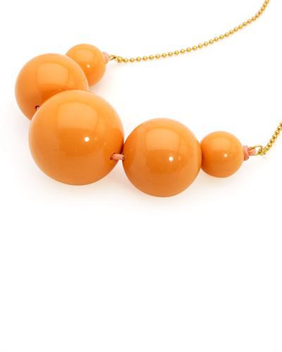 Oranžový náhrdelník 1510