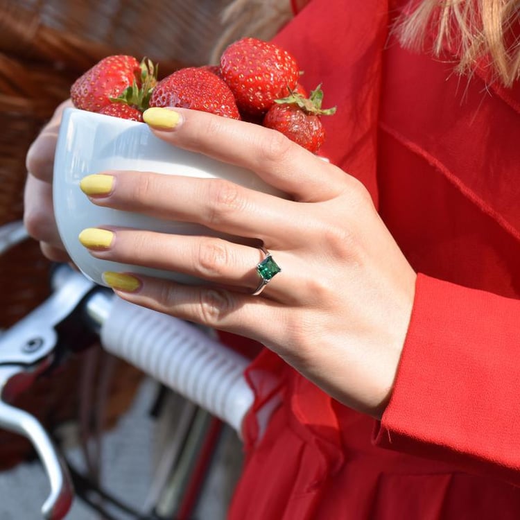 Smaragdový prsteň 11097