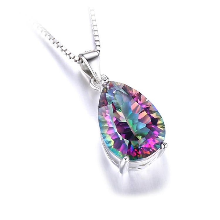 Náhrdelník s mystickým quartzom 14925