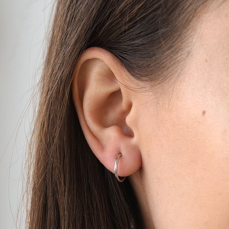 Strieborné náušnice 78050