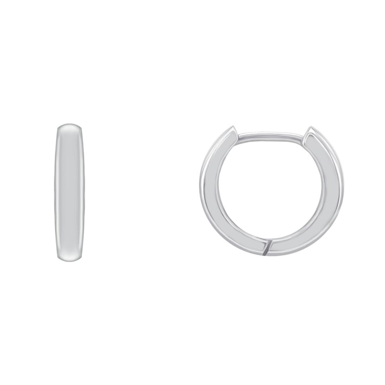 Strieborné 13 mm krúžky Hettie