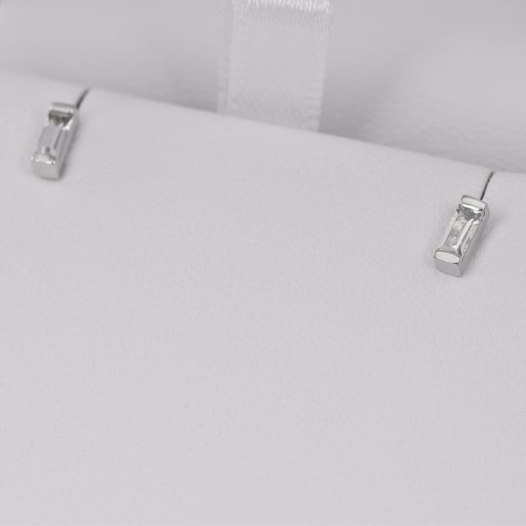 Zlaté náušnice so zafírmi 22168