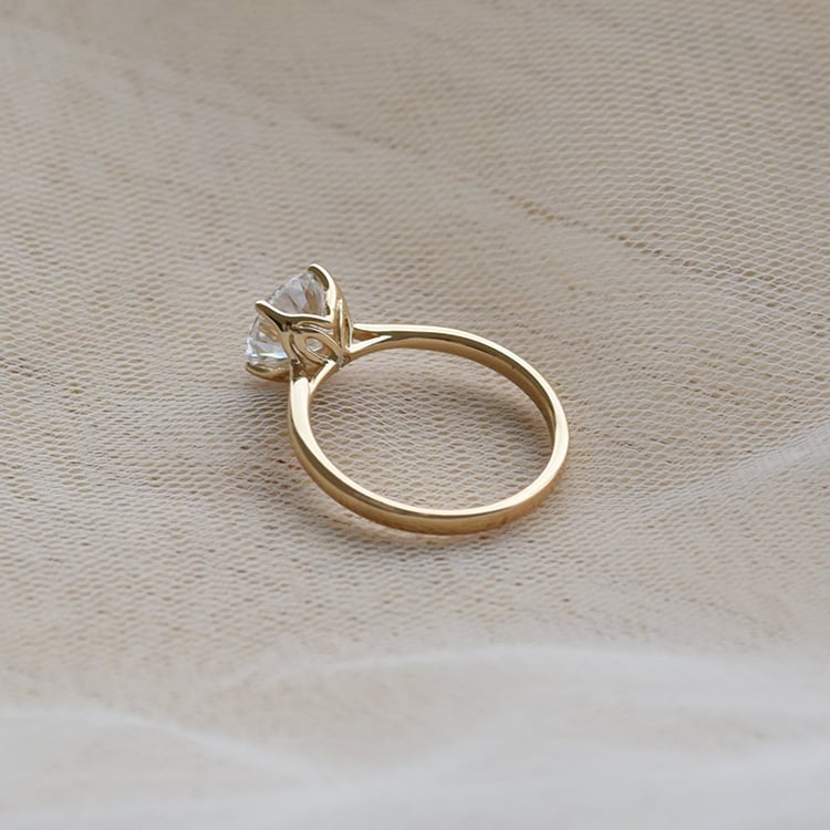 Prsteň zo žltého zlata 71899