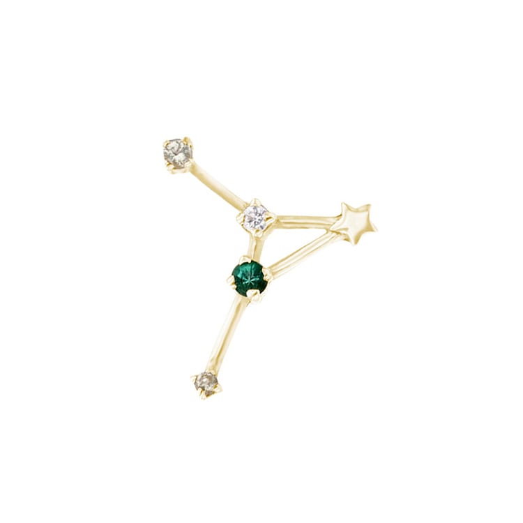 Náušnica so znamením zverokruhu Cancer 95668