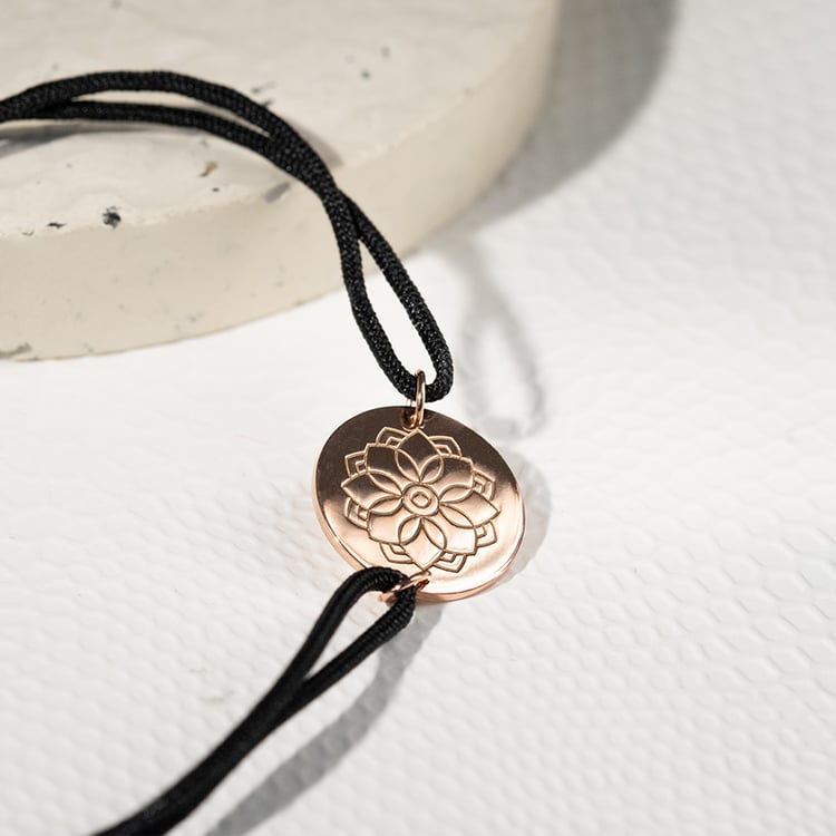 Povrázkový joga náramok Mandala 133876