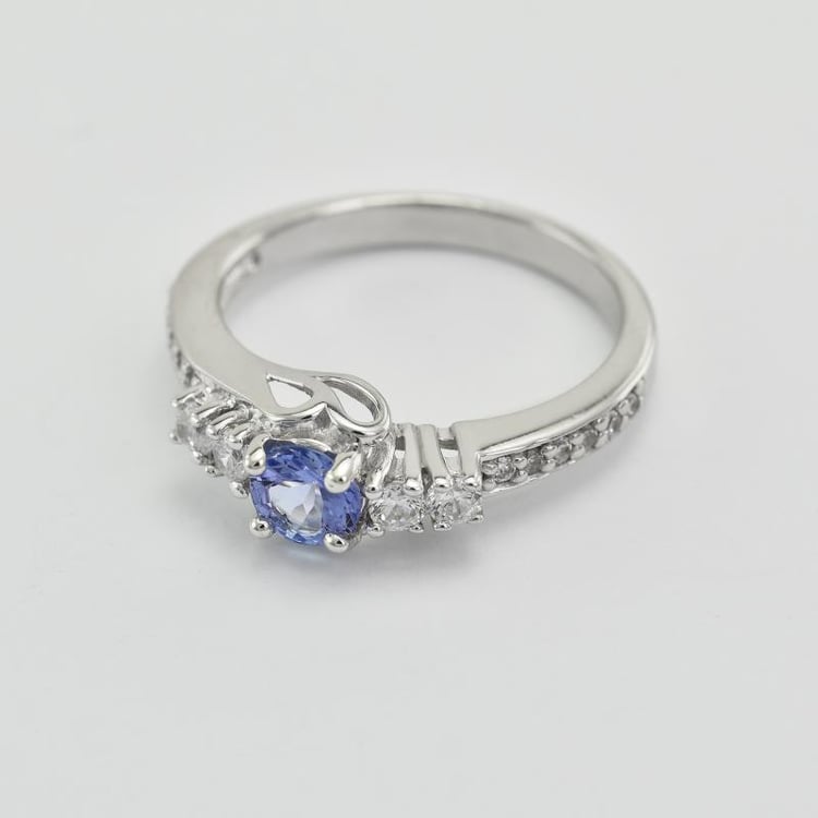 Prsteň s tanzanitom 25602