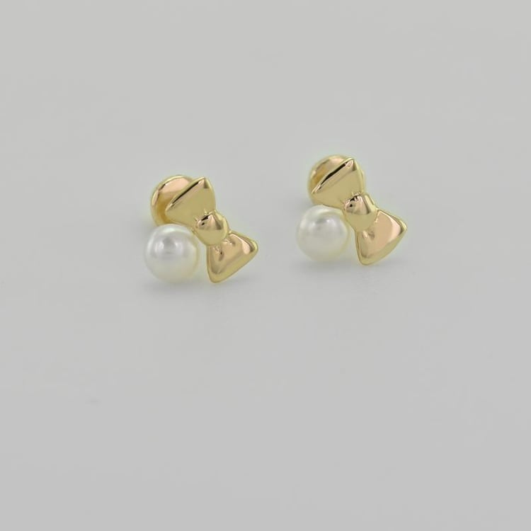 Náušnice s perlou 38777