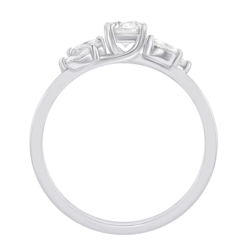 Zásnubný prsteň zo zlata s 0.51ct IGI certifikovaným lab-grown diamantom Halym