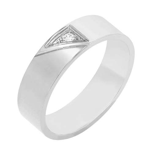 Trendy svadobné obrúčky zo zlata s diamantmi Odeta