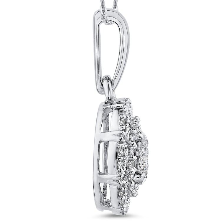 Diamantový prívesok zo zlata 50804