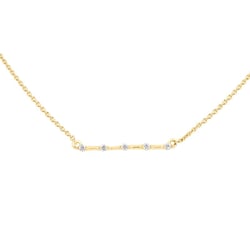 Minimalistický náhrdelník s lab-grown diamantmi Miles