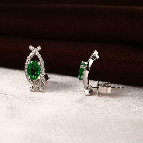 náušnice v tvare rybiek 2401