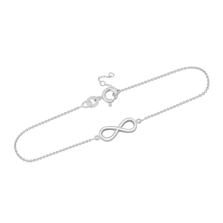 Strieborný fashion náramok Infinity