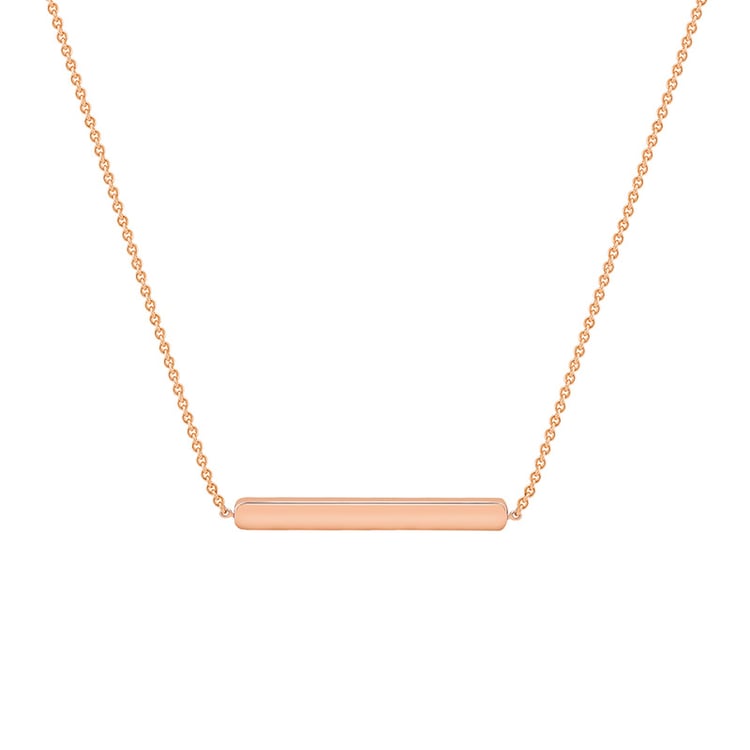 Jemný strieborný náhrdelník Barr 103765