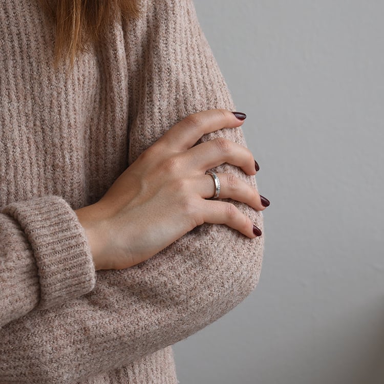 Eternity prsteň s moissanitmi Whittle 105424