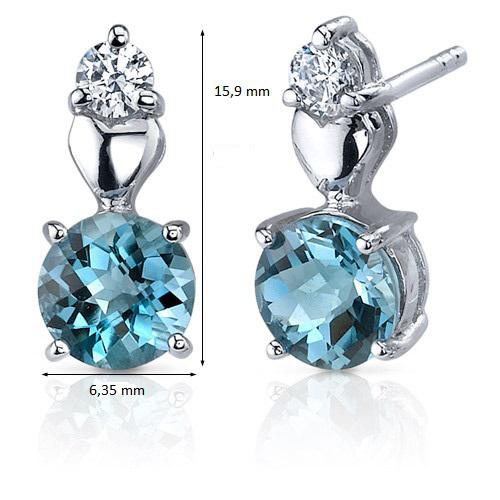 Topásové náušnice Dalze 11958