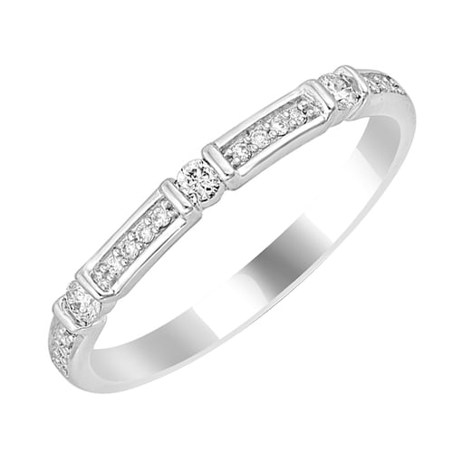 Eternity prsteň s lab-grown diamantmi Petar