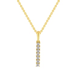 Zlatý prívesok s lab-grown diamantmi Merrilin