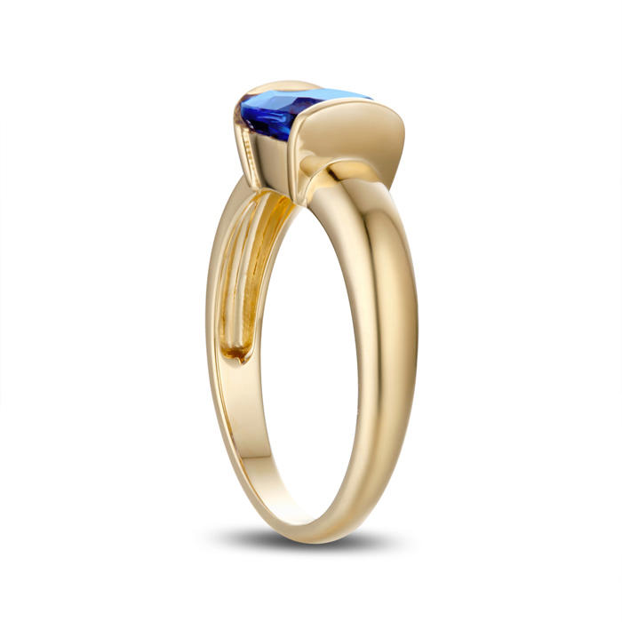 Zlatý prsteň k zásnubám 3689