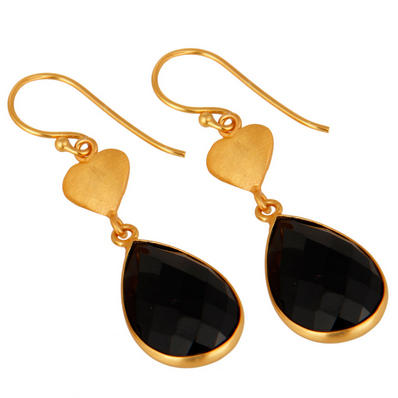 Náušnice s ónyxom 8577