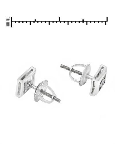 Strieborné náušnice s farebnými diamantmi Goodwin 1792