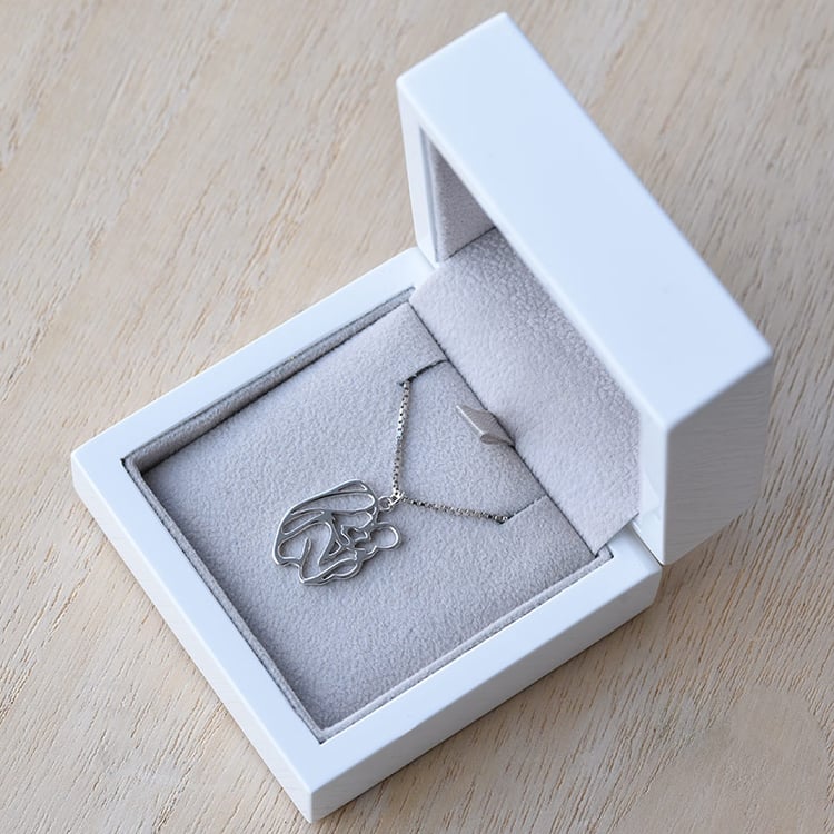 Strieborný náhrdelník matka 70909