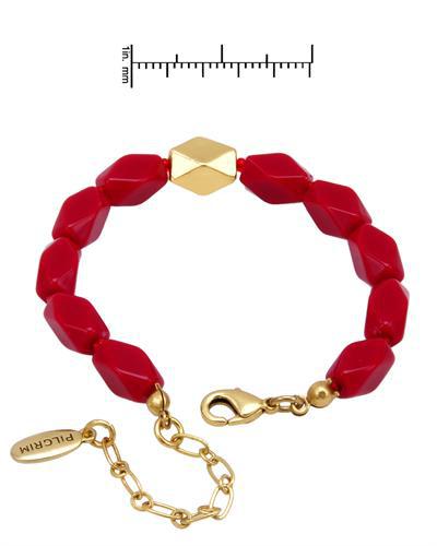 Náramok so simulovanými drahokamami 1855