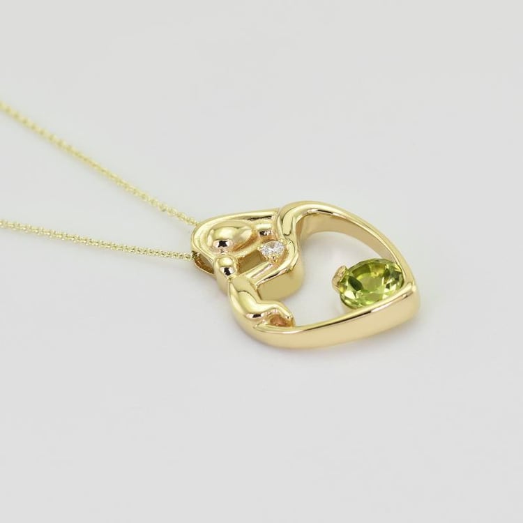 Prívesok s olivínom 27011