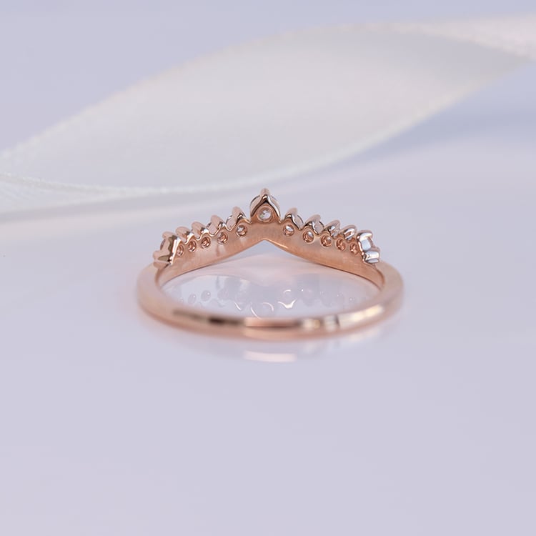 Vykrojený prsteň s diamantmi Santana 116571