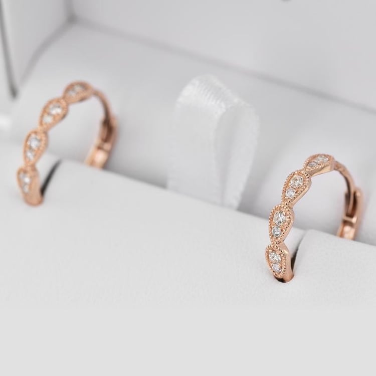 Zlaté náušnice 36197