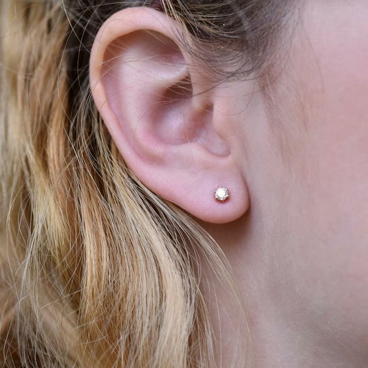 Diamantové náušnice 107194