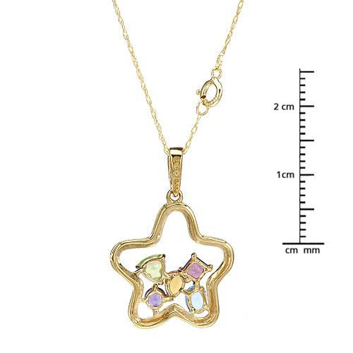 Náhrdelník s drahokamami 266