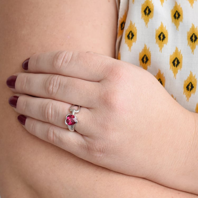 Rubinový prsteň 92243