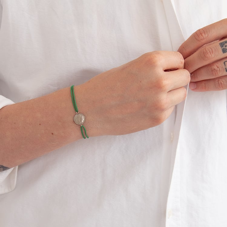 Povrázkový náramok lopta s gravírom vašej voľby Golf 125451