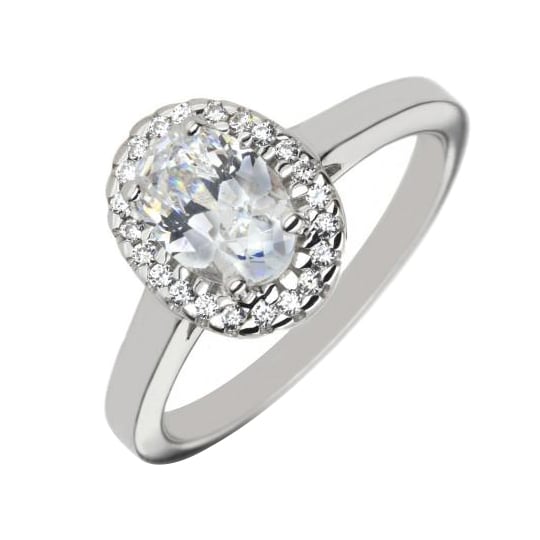 Platinový prsteň Tavish