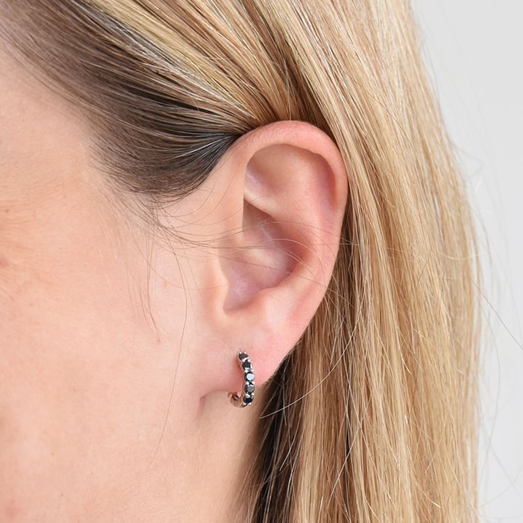 Diamantové náušnice zo zlata 85834