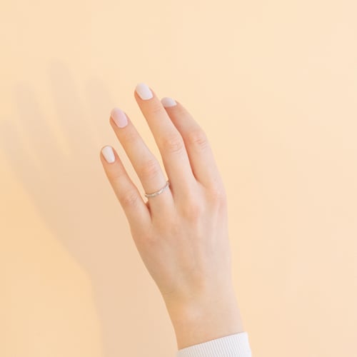 Eternity prsteň s lab-grown diamantmi a pánsky komfortný prsteň Joanne