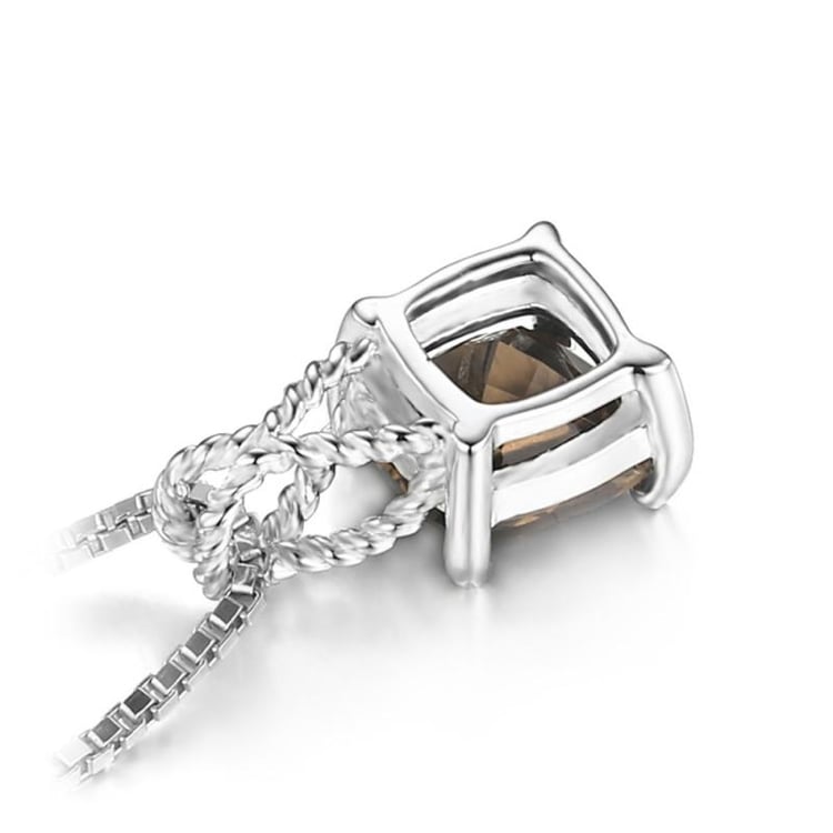 Strieborný náhrdelník s quartzom 20628