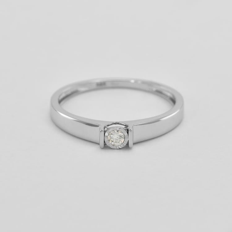 Elegantný zásnubný prsteň s moissanitom Sierra 105231