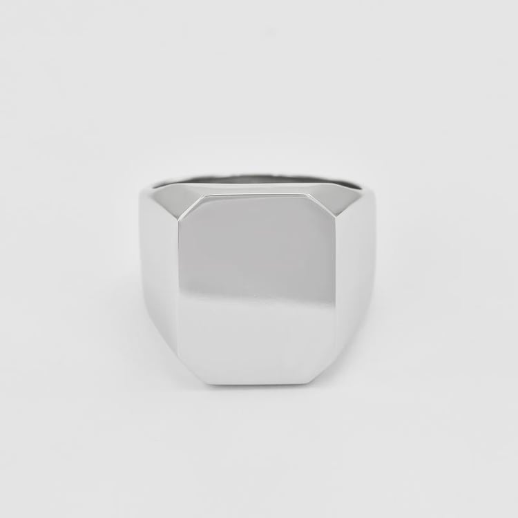 Pánský prsteň s gravírom zo zlata 39237